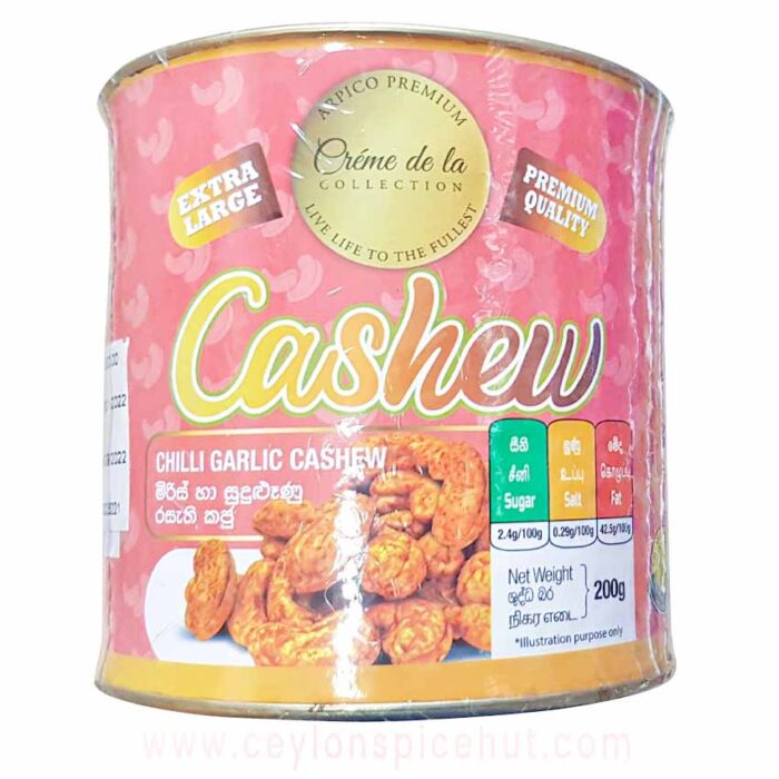 Ceylon chili garlic cashew