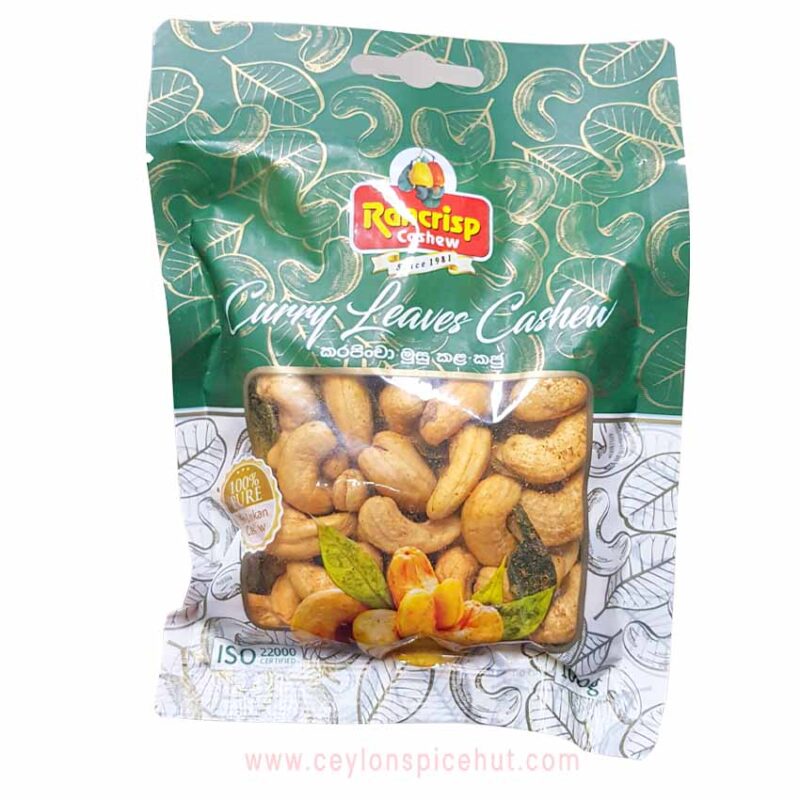 Rancrip Ceylon curry leaves cashew nuts 100g