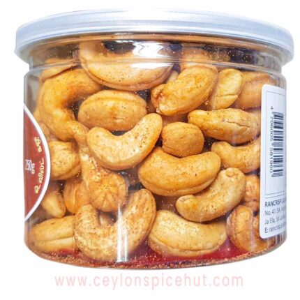 Rancrisp Devilled Ceylon natural cashew nuts can 250g
